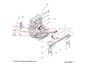 Polaris 2020 BRUTUS PRO XD 2000G (R02) - D20BBP99A4/B4/FP99A4 ENGINE | ENGINE, MOUNTING - D20BBP99A4/B4/FP99A4 (C0703881-1)