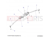 Polaris 2020 BRUTUS PRO XD 2000G (R02) - D20BBP99A4/B4/FP99A4 STEERING | STEERING, STEERING ARM - D20BBP99A4/B4/FP99A4 (C0702959-2)