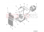Polaris 2020 BRUTUS PRO XD 4000D (R03) (D20BEPD4B4) ENGINE | ENGINE, ALTERNATOR - D20BEPD4B4 (C700430-1)