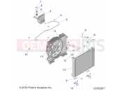 Polaris 2020 BRUTUS PRO XD 4000D (R03) (D20BEPD4B4) ENGINE | ENGINE, COOLING, RADIATOR - D20BEPD4B4 (C0702971)