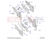 Polaris 2020 RANGER GENERAL 1000 DELUX (R06) - G20GXD99AP/AG BODY | BODY, DOORS - G20GXD99AP/AG (C0702497)