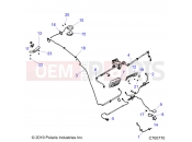 Polaris 2020 RANGER GENERAL 4 1000 DELUX OPT1 (R05) - G20G4J99AS/BS ACCESSORY | ACCESSORY, AUDIO, RIDE COMMAND - G20G4J99AS/BS (C700770)