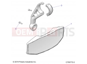 Polaris 2020 RANGER GENERAL 4 1000 DELUX OPT1 (R05) - G20G4J99AS/BS ACCESSORY | ACCESSORY, MIRROR, REAR - G20G4J99AS/BS (C700772-2)