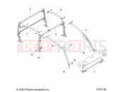 Polaris 2020 RANGER GENERAL 4 1000 DELUX OPT1 (R05) - G20G4J99AS/BS CHASSIS | CHASSIS, CAB FRAME - G20G4J99AS/BS (C701136)
