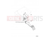 Polaris 2020 RANGER GENERAL 4 1000 DELUX OPT1 (R05) - G20G4J99AS/BS ENGINE | ENGINE, THROTTLE PEDAL - G20G4J99AS/BS (700829)