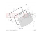 Polaris 2020 RANGER RANGER CREW 1000 NSTR FC (R03) - R20RSU99A/B BODY | BODY, WINDSHIELD, FIXED - R20RSU99A/B (C730084)