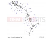 Polaris 2020 RANGER RANGER CREW 1000 NSTR FC (R03) - R20RSU99A/B STEERING | STEERING, STEERING ASM. - R20RSU99A/B (C700680)