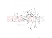 Polaris 2020 RANGER RANGER CREW 570 FULL SIZE (R02) - R20CDA57A1/B1 CHASSIS | CHASSIS, CAB FRAME - R20CDA57A1/B1 (49RGRFRAME11800CREW)