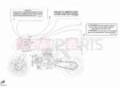 DUCATI Sportclassic MH900E WARNING LABELS USA » UNCLASSIFIED