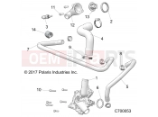 Polaris 2020 RANGER RANGER CREW XP1000 FC (R03) - R20RSE99A/B ENGINE | ENGINE, WATERPUMP AND BYPASS - R20RSE99A/B (C700053)