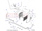 Polaris 2020 RANGER RANGER CREW XP1000 FC (R03) - R20RSE99A/B OPT | OPT, DASH COOLING ASSEMBLY - R20RSE99A/B (C700932)