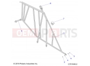 Polaris 2020 RZR RZR 570 (R03) - Z20CHA57A2/E57AM BODY | BODY, SIDE NETS - Z20CHA57A2/E57AM (C701040-2)