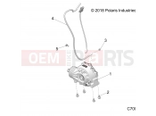 Polaris 2020 RZR RZR 570 (R03) - Z20CHA57A2/E57AM DRIVE TRAIN | DRIVE TRAIN, FRONT GEARCASE - Z20CHA57A2/E57AM (C700172-5)