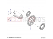 Polaris 2020 RZR RZR 570 (R03) - Z20CHA57A2/E57AM ENGINE | ENGINE, STARTER DRIVE - Z20CHA57A2/E57AM (C700980)
