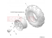Polaris 2020 RZR RZR 570 (R03) - Z20CHA57A2/E57AM WHEELS | WHEELS, FRONT - Z20CHE57AM (C700191-1)