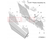 Polaris 2020 RZR RZR RS1 (R02) - Z20S1E99AG/AK/BG/BK BODY » BODY, CONSOLE - (C700093-1)