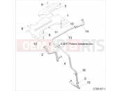 Polaris 2020 RZR RZR RS1 (R02) - Z20S1E99AG/AK/BG/BK ENGINE » ENGINE, COOLING HOSES AND SHROUDS - (C700107-1)