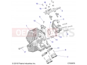 Polaris 2020 RZR RZR S 1000 EPS TRACTOR (R02) - Z20ASS99C2/CH ENGINE | ENGINE, INTAKE and THROTTLE BODY - Z20ASS99C2/CH (C700978)