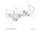 Polaris 2020 RZR RZR S 1000 EPS TRACTOR (R02) - Z20ASS99C2/CH ENGINE | ENGINE, STATOR AND FLYWHEEL - Z20ASS99C2/CH (C701070-3)