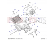 Polaris 2020 RZR RZR XP TURBO (R03) - Z20NAE92AL/AR/BL/BR/FAL/AR ENGINE | ENGINE, AIR INTAKE MANIFOLD - Z20NAE92AL/E92AR (C701001-1)