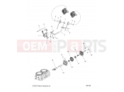 Polaris 2020 SNOWMOBILE 600 RUSH PRO-S SC SELECT (R01) (S20DCH6PS) ENGINE | ENGINE, EXHAUST VALVES and SOLENOID - S20DCH6PS (600168)