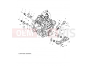 POLARIS 800 RUSH PRO-S SC SELECT (R01) (S20DCH8PS) ENGINE | ENGINE, MOUNTING - S20DCH8PS ALL OPTIONS (49SNOWENGINEMOUNT158PROS)
