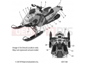 Polaris 2020 SNOWMOBILE 800 SWITCHBACK ASSAULT 144 SC SELECT (R02) (S20EEC8PS) BODY » BODY, DECAL, SNOW CHECK, RED SIDE PANEL OPTION - (601168)