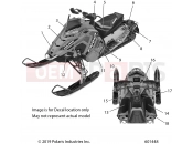 Polaris 2020 SNOWMOBILE 800 SWITCHBACK PRO-S SC SELECT ALL OPTIONS (R01) (S20DDH8PS) BODY » BODY, DECAL, WHITE SIDE PANEL OPTIONS - (601448)