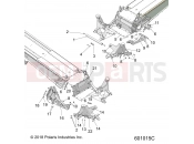 Polaris 2020 SNOWMOBILE 850 AXYS SKS 155/INTL SC SELECT (R02) - S20EFS8RS/8RE CHASSIS | CHASSIS, BULKHEAD ASM. - S20EFS8R/8RE ALL OPTIONS (601015C)