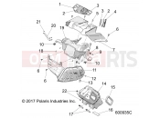 Polaris 2020 SNOWMOBILE 850 AXYS SKS 155/INTL SC SELECT (R02) - S20EFS8RS/8RE ENGINE | ENGINE, AIR INTAKE SYSTEM - S20EFS8RS/8RE ALL OPTIONS (600935C)