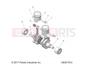 Polaris 2020 SNOWMOBILE 850 AXYS SKS 155/INTL SC SELECT (R02) - S20EFS8RS/8RE ENGINE | ENGINE, PISTON and CRANKSHAFT - S20EFS8RS/8RE ALL OPTIONS (C600778-4)