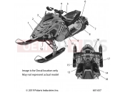POLARIS 850 RUSH PRO-S SC SELECT (R01) (S20DCH8RS) BODY | BODY, DECAL, WHITE SIDE PANEL OPTION - S20DCH8RS (601437)