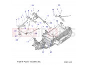 POLARIS 850 RUSH PRO-S SC SELECT (R01) (S20DCH8RS) CHASSIS | CHASSIS, CHASSIS ASM. and OVER STRUCTURE - S20DCH8RS ALL OPTIONS (C601445)