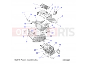 POLARIS 850 RUSH PRO-S SC SELECT (R01) (S20DCH8RS) ENGINE | ENGINE, AIR INTAKE SYSTEM - S20DCH8RS ALL OPTIONS (C601446)