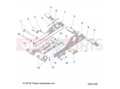 Polaris 2020 TIMBERSLED ARO 120 RACE (R02) (J20URRXXXA) CHASSIS | CHASSIS, SUB FRAME ASM. - J20URRXXXA (C601406)