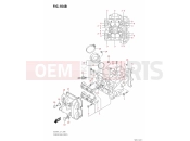 SUZUKI DL 650 X V-Strom M1 (2021) CYLINDER HEAD (FRONT)