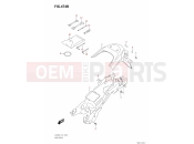 SUZUKI DL 650 X V-Strom M1 (2021) REAR FENDER