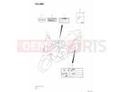 SUZUKI DL 650 X V-Strom M1 (2021) Label