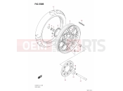 SUZUKI DL 650 X V-Strom M1 (2021) FRONT WHEEL (X)