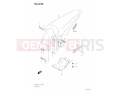 SUZUKI RM 85 M2 (2022) 474A - REAR FENDER