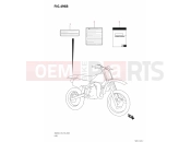 SUZUKI RM 85 M2 (2022) 496B - LABEL (P28)