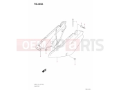 SUZUKI RM 85 M1 (2021) 445A - FRAME COVER