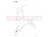 SUZUKI RM 85 M1 (2021) 460A - FRONT FENDER
