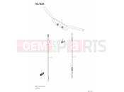SUZUKI RM 85 M1 (2021) 467A - HANDLE LEVER