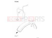 SUZUKI RM 85 L M2 (2022) 460A - FRONT FENDER