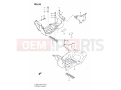 SUZUKI LT-Z90Z L0 (2010) (P28/P33) FOOTREST GUARD