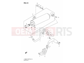 SUZUKI LT-Z90Z L0 (2010) (P28/P33) MUFFLER