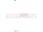 SUZUKI LT-A 500 XP L2 (2012) GASKET SET