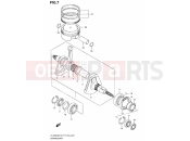SUZUKI LT-A 500 XP L2 (2012) CRANKSHAFT