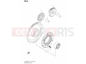 SUZUKI LT-A 500 XP L2 (2012) Starter clutch